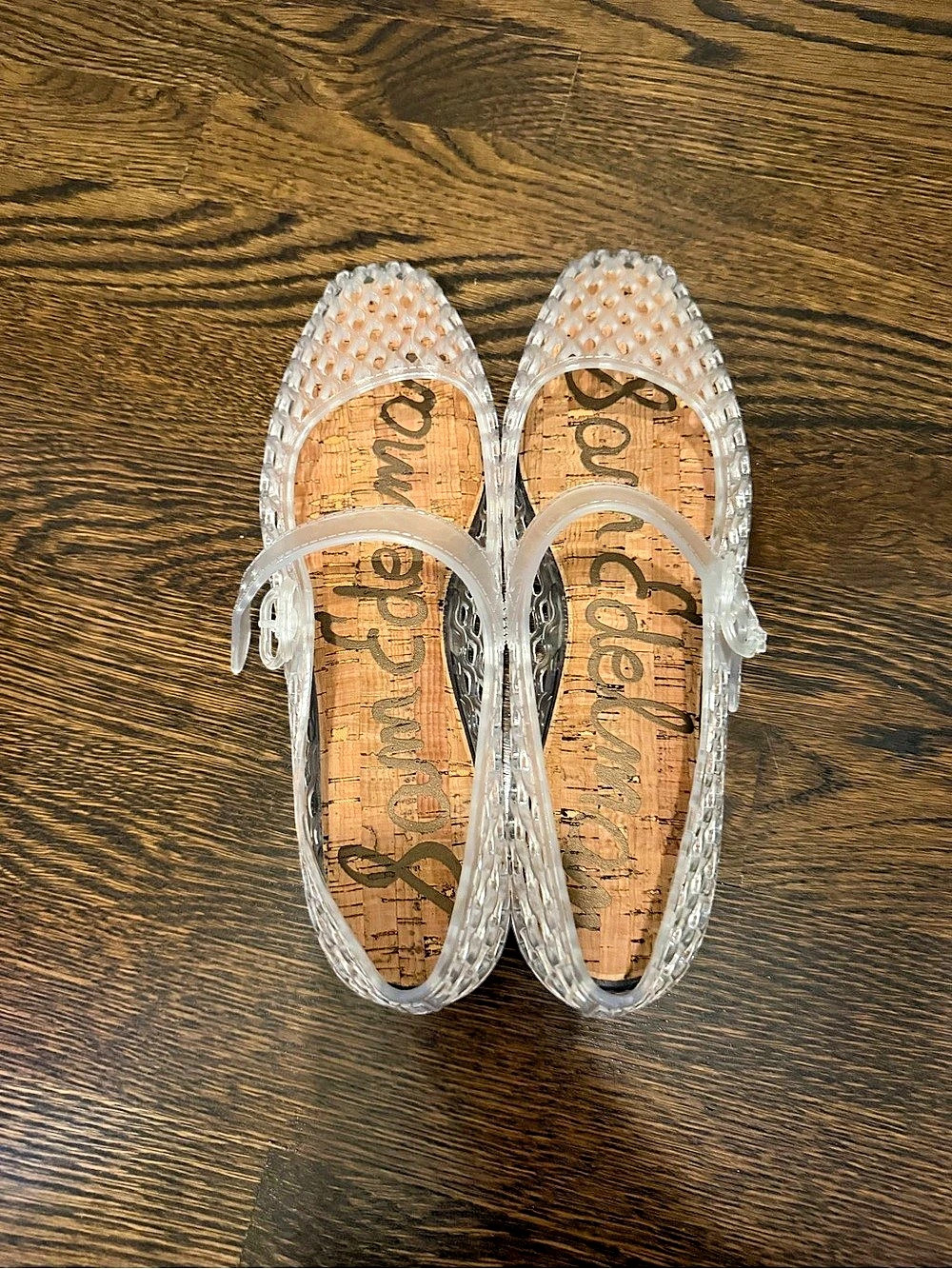 Sam Edelman Michaela Jelly Casual Clear Jelly Flats US 9 - Never Worn